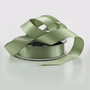 Ribbon Satin 25mm x 30m Sage Green Ea