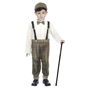 Costume Old Man Child Small Ea