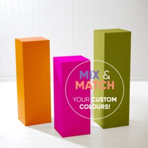 Plinth Wooden Custom Colour Surcharge